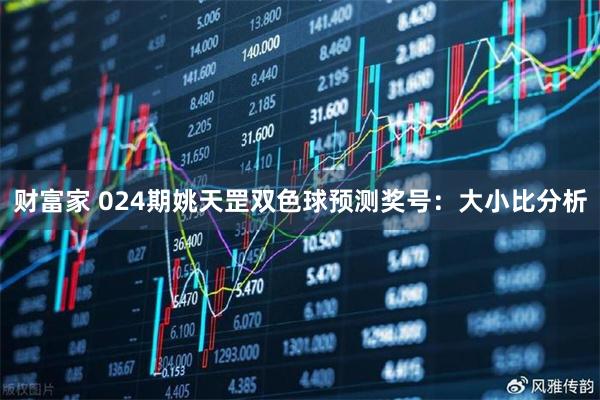 财富家 024期姚天罡双色球预测奖号：大小比分析